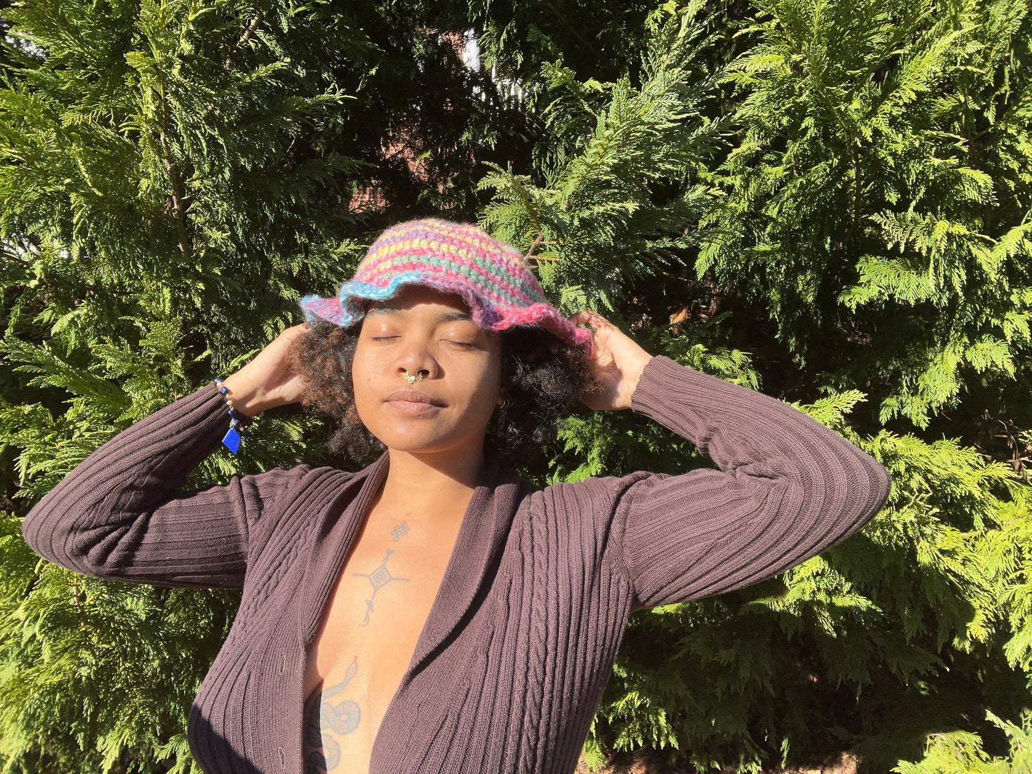 crochet bucket hat